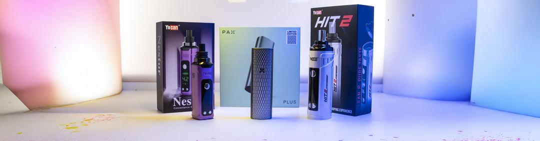 Yocan and PAX New Arrivals Banner