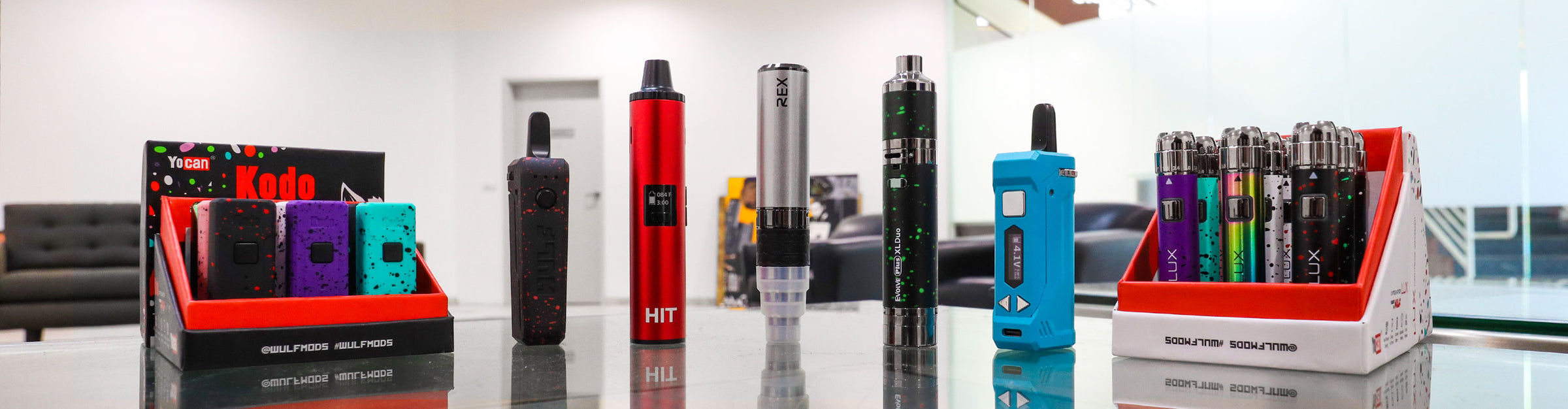 Yocan Wholesale Collection Banner