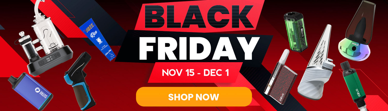 Wholesale Black Friday 2024 banner with top sale products