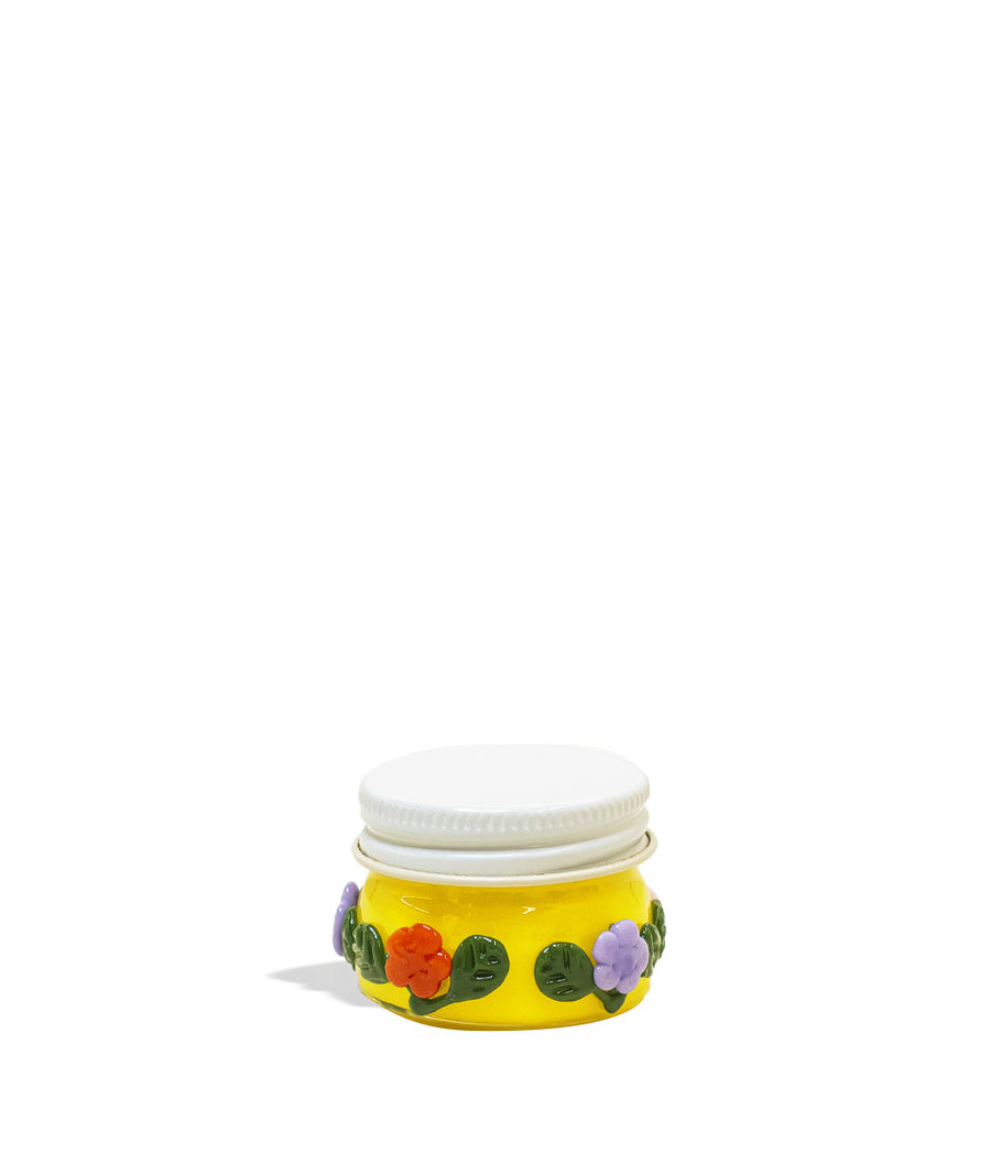 Empire Glassworks Sunshine Garden Terp Jar Front View on White Background