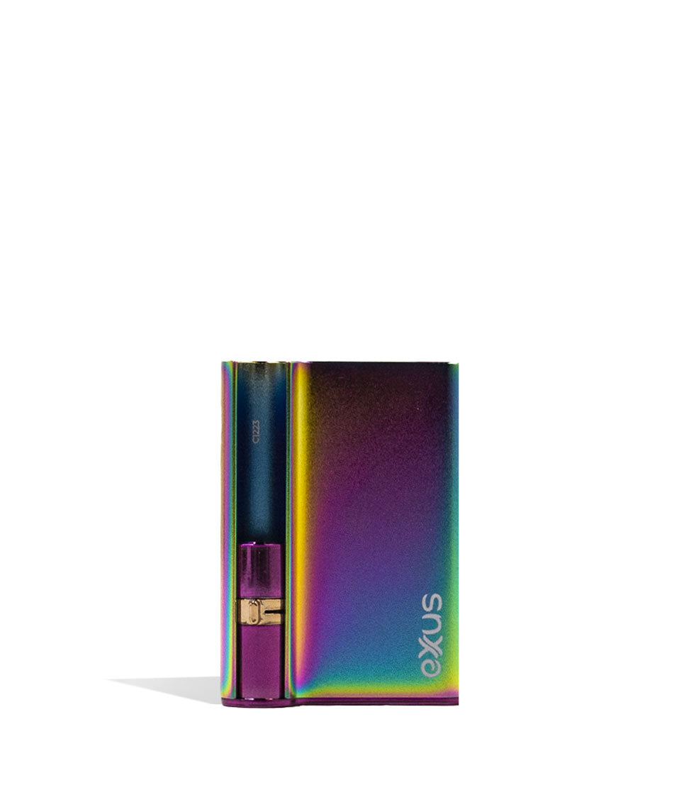 Full Color front Nebula front Exxus Palm Pro Cartridge Vaporizer on White Background