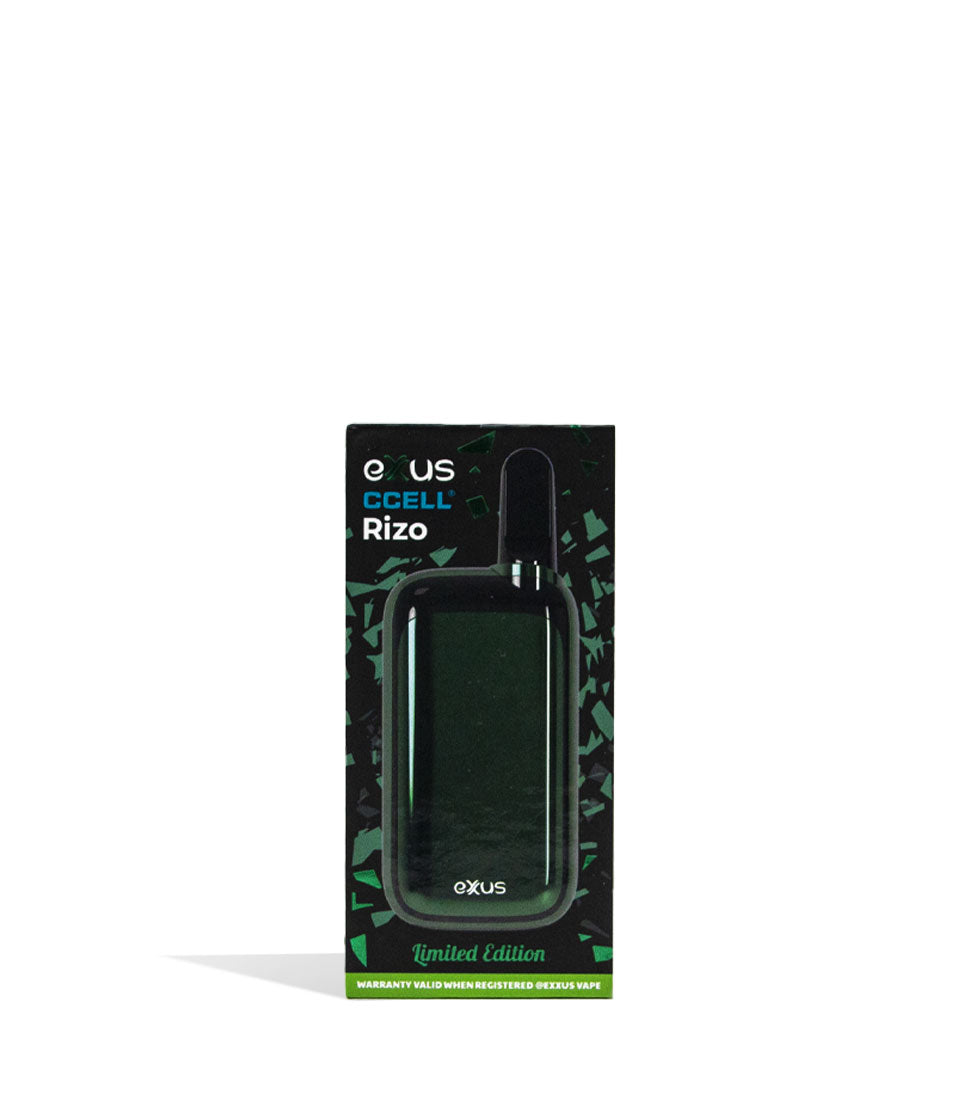 Crypto Exxus Vape Rizo Cartridge Vaporizer packaging on White Background