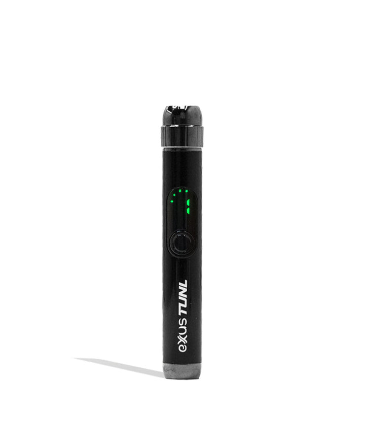 Black Exxus Vape TUNL Cartridge Vaporizer 12pk Front View on White Background