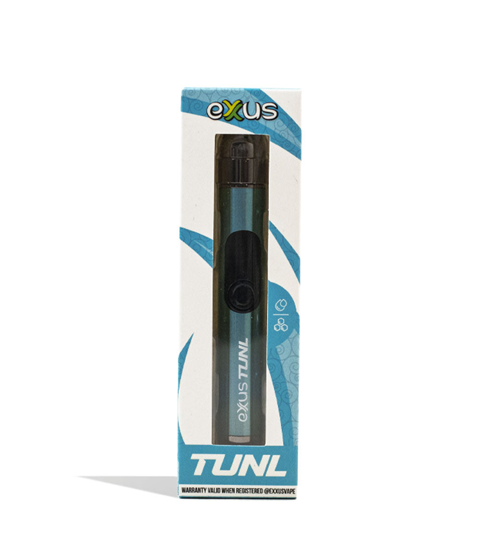 Glacier Exxus Vape TUNL Cartridge Vaporizer 12pk Packaging Front View on White Background