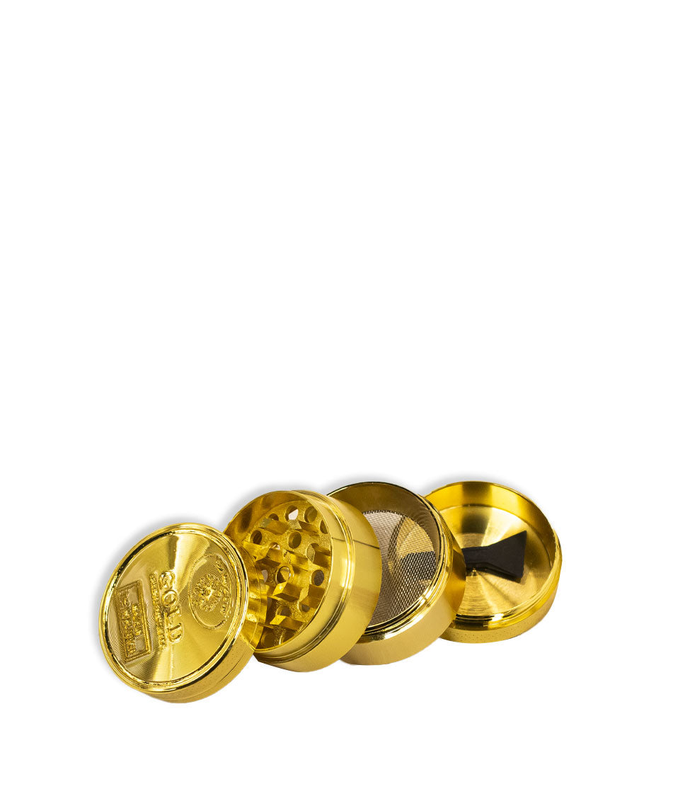 Gold Coin Grinder 12pk Single Apart View on White Background