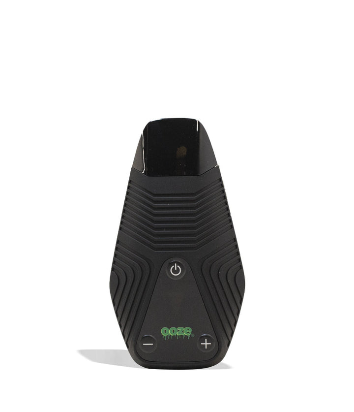 Panther Black Ooze Brink Dry Herb Vaporizer Front View on White Background