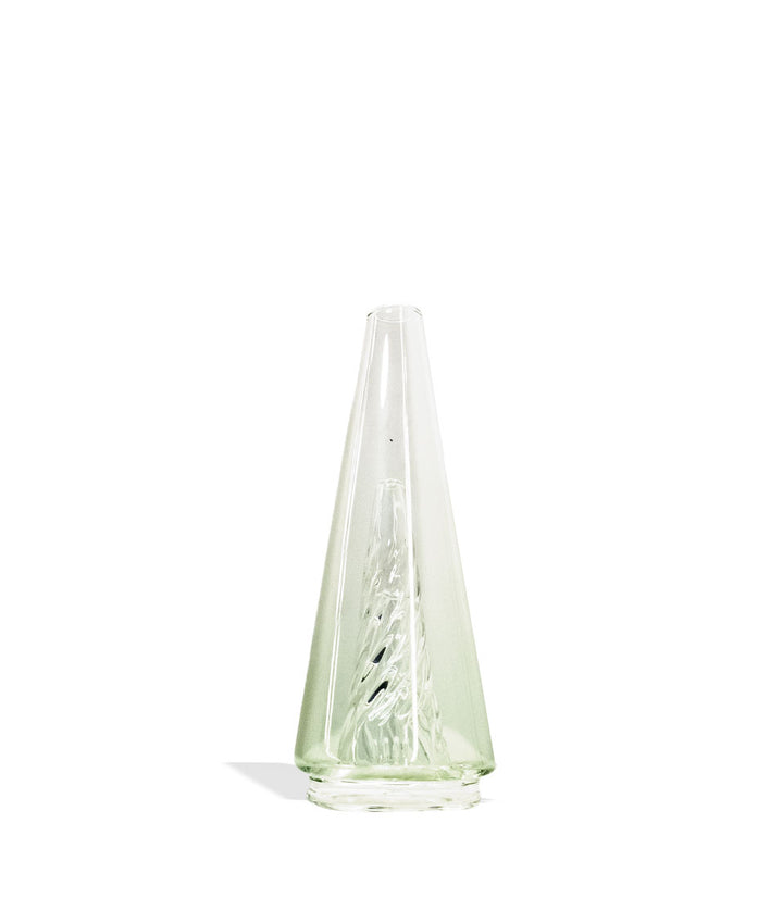 Puffco New Peak Pro Flourish Glass Front View on White Background