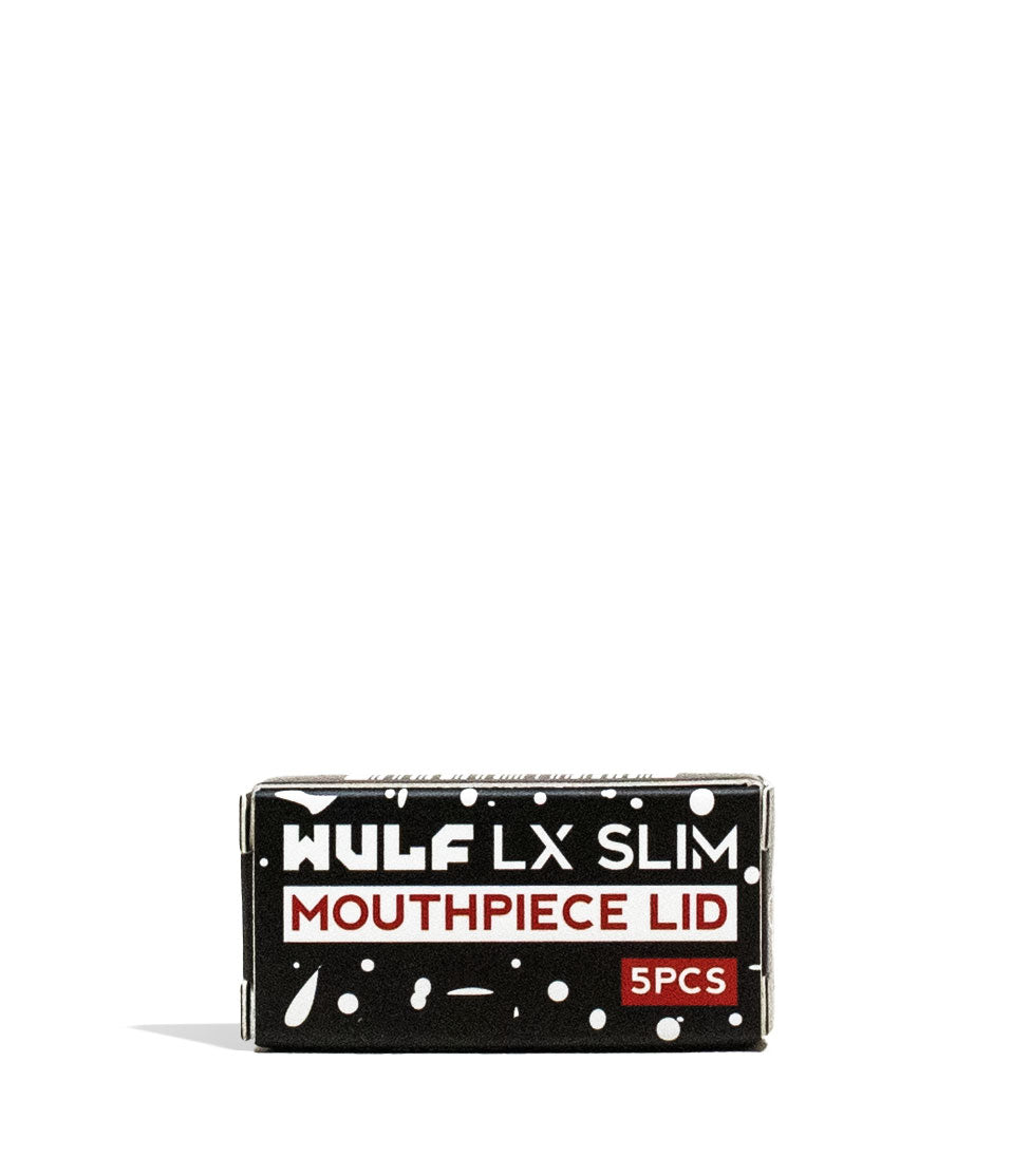 Wulf Mods LX Slim Replacement Mouthpiece Insert 5pk Packaging Front View on White Background