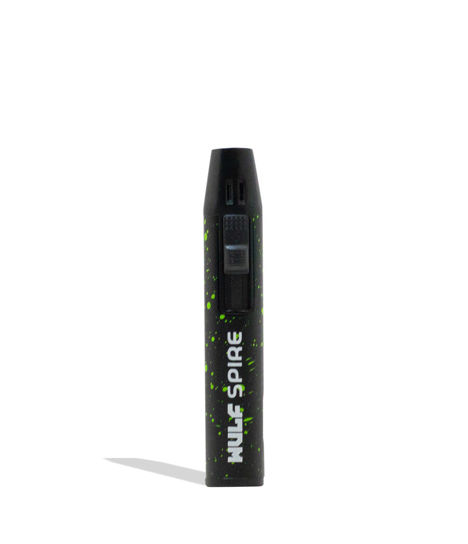 Wulf Mods Spire Pen Torch 18pk black green spatter on white background