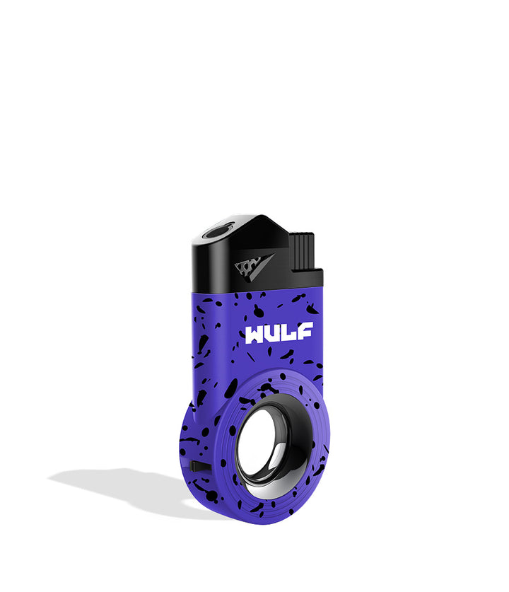 Purple Black Spatter Wulf Mods Vert Inverted Torch 9pk on white background