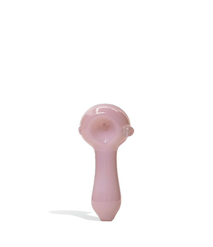 Pink American Milky Tube Handpipe on white background