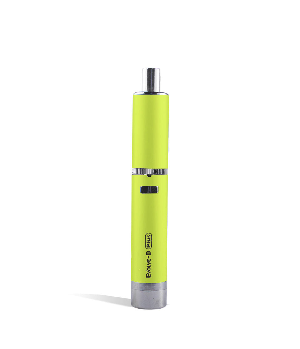 Apple Green Yocan Evolve D Plus Dry Herb Vaporizer on white studio background