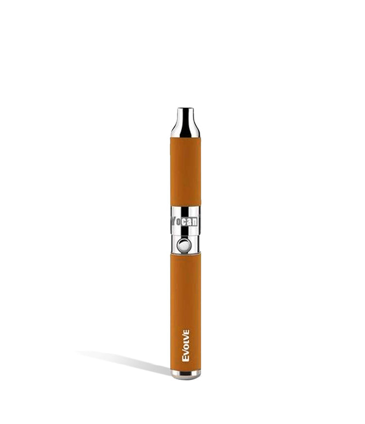 Orange Yocan Evolve Concentrate Kit on white studio background