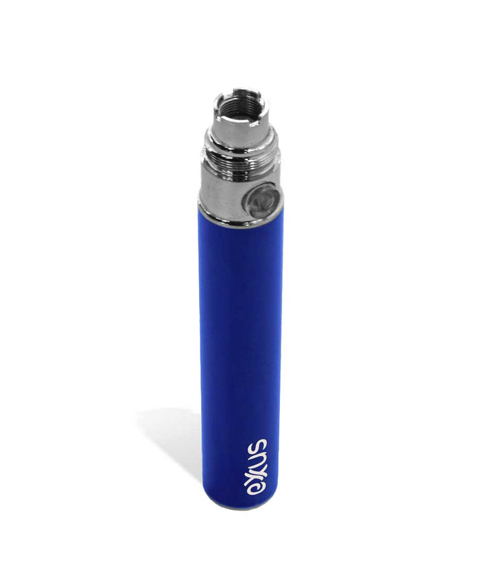 Cosmic Blue above view Exxus Vape 900 Cartridge Vaporizer on white studio background