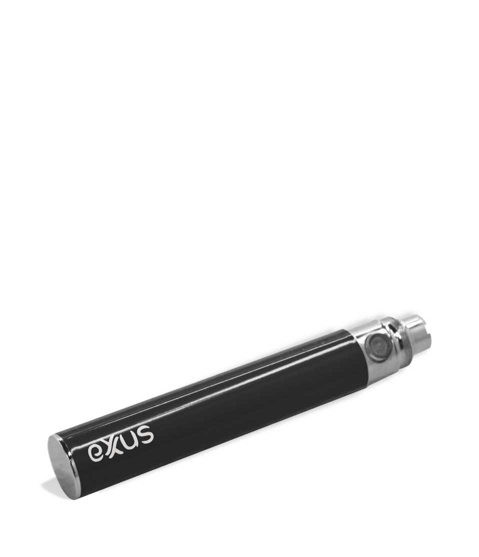 Cosmic Black bottom view Exxus Vape 900 Cartridge Vaporizer on white studio background