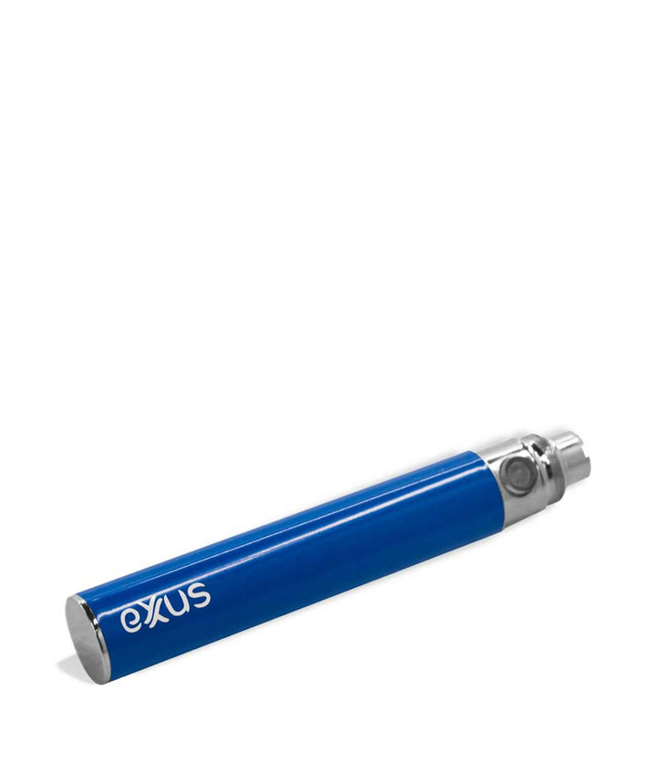 Cosmic Blue bottom view Exxus Vape 900 Cartridge Vaporizer on white studio background