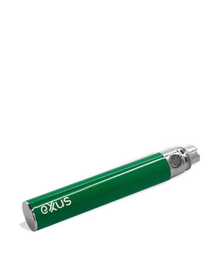 Cosmic Green bottom view Exxus Vape 900 Cartridge Vaporizer on white studio background