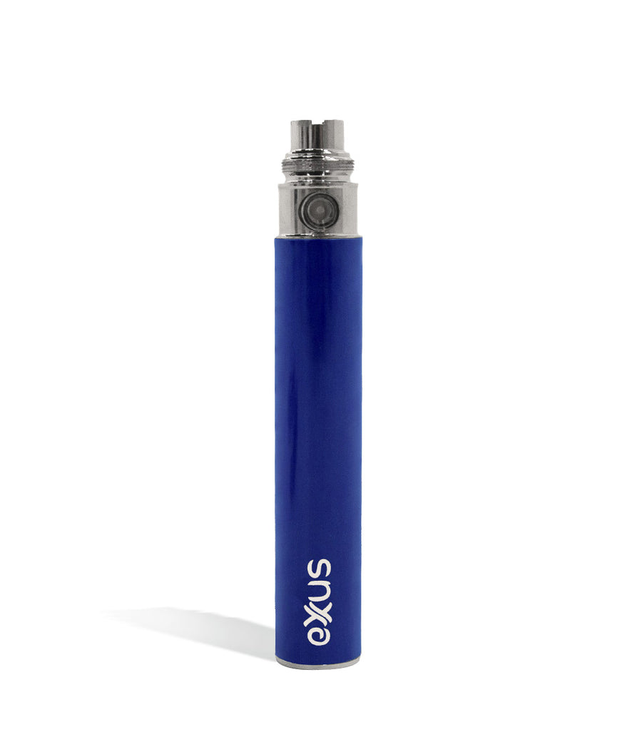 Cosmic Blue front view Exxus Vape 900 Cartridge Vaporizer on white studio background