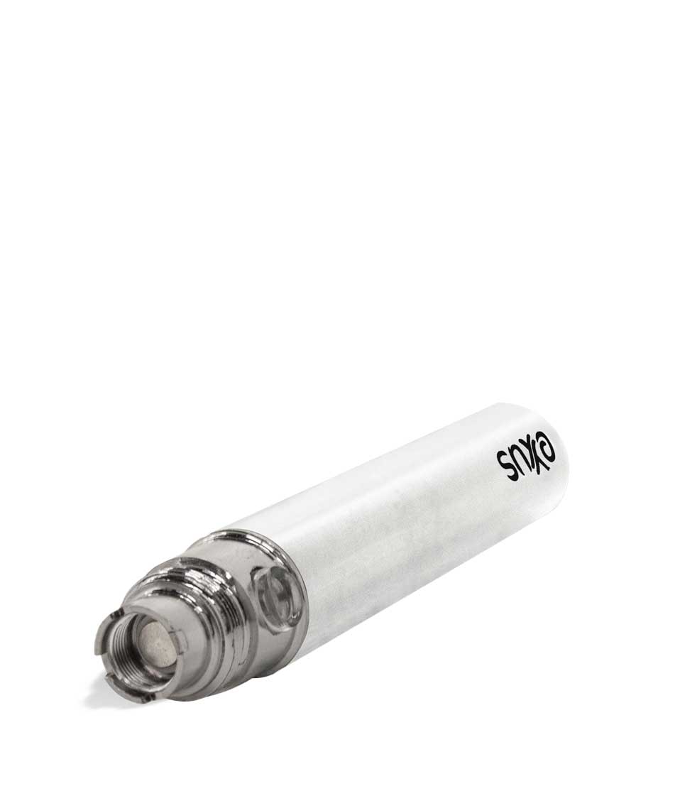 White top view Exxus Vape 900 Cartridge Vaporizer on white studio background