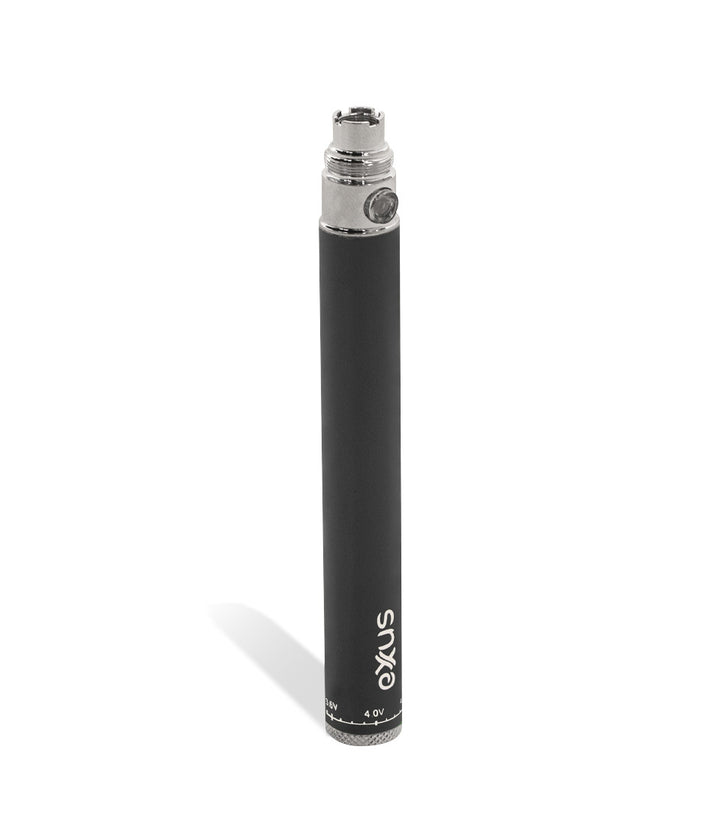 Cosmic Black above Exxus Vape 1100 Cartridge Vaporizer on white background