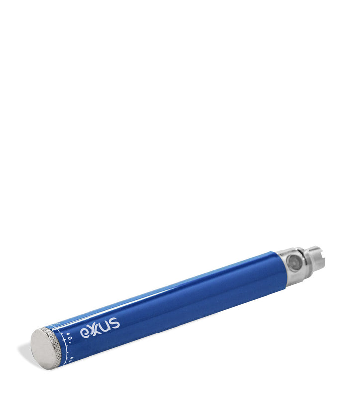 Cosmic Blue bottom Exxus Vape 1100 Cartridge Vaporizer on white background