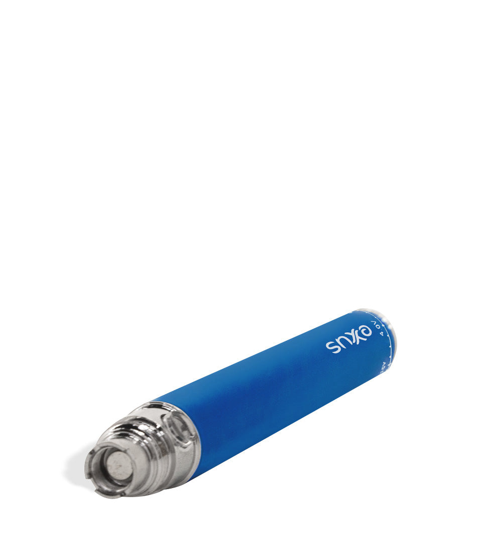 Blue top Exxus Vape 1100 Cartridge Vaporizer on white background