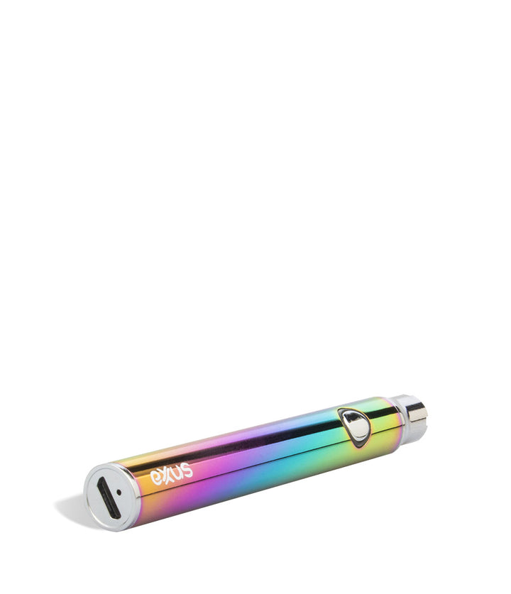 Full Color bottom view Exxus Vape Plus VV Cartridge Vaporizer on white background