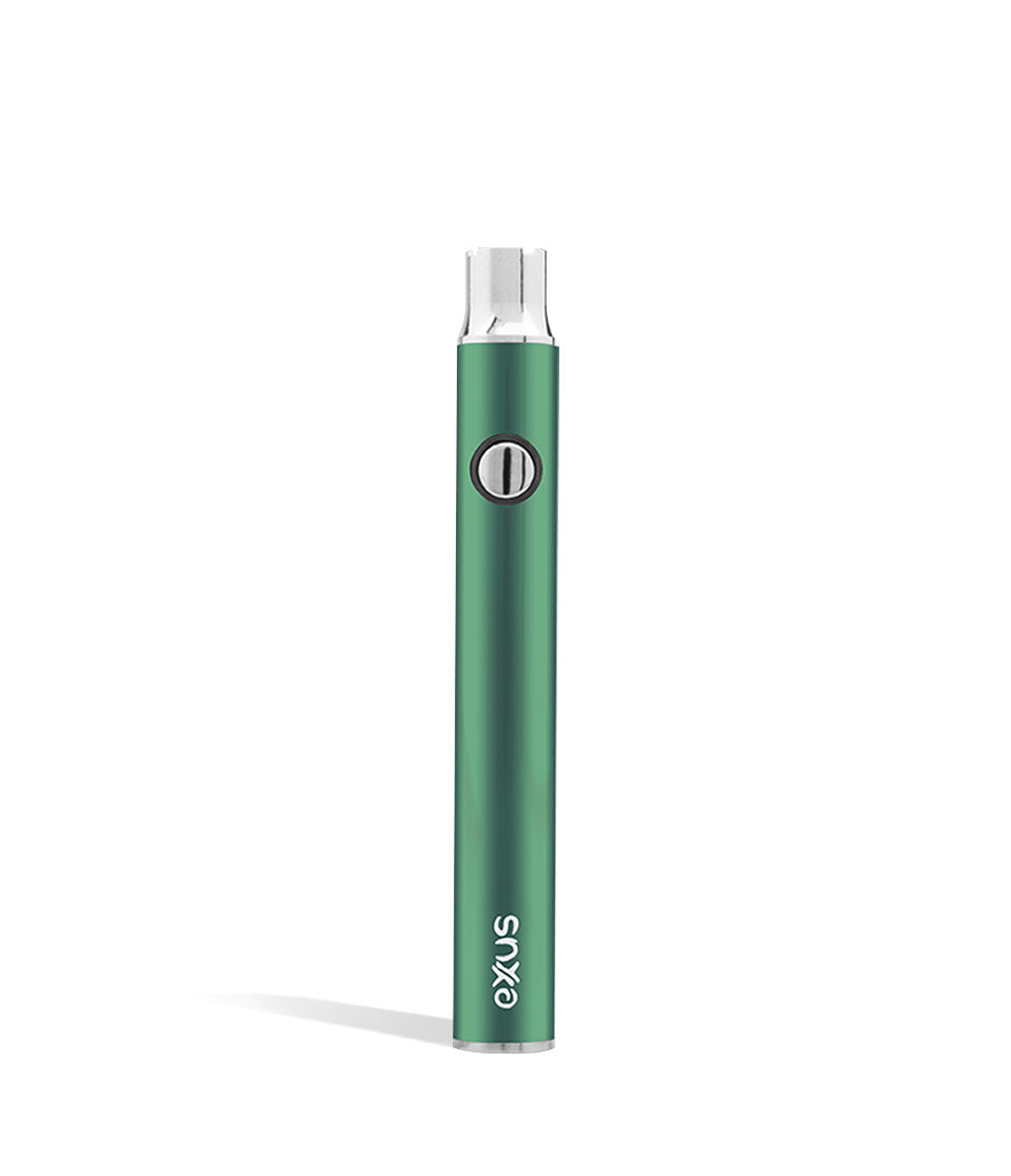 Cosmic Green front front Exxus Vape Plus VV Cartridge Vaporizer on white background