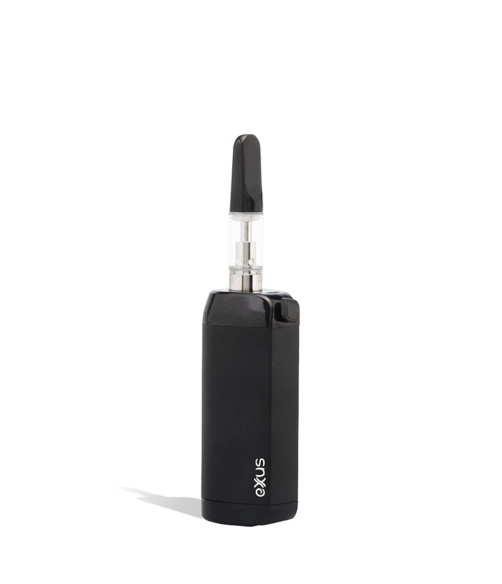 Black cartridge mode Side view Exxus Vape VRS 3 in 1 Vaporizer on white background