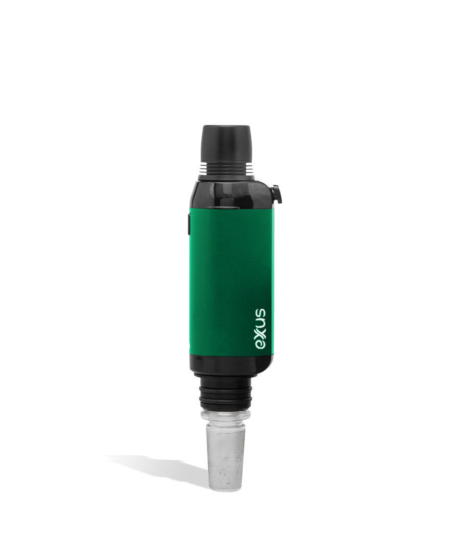 Green Rig Mode Exxus Vape VRS 3 in 1 Vaporizer on white background