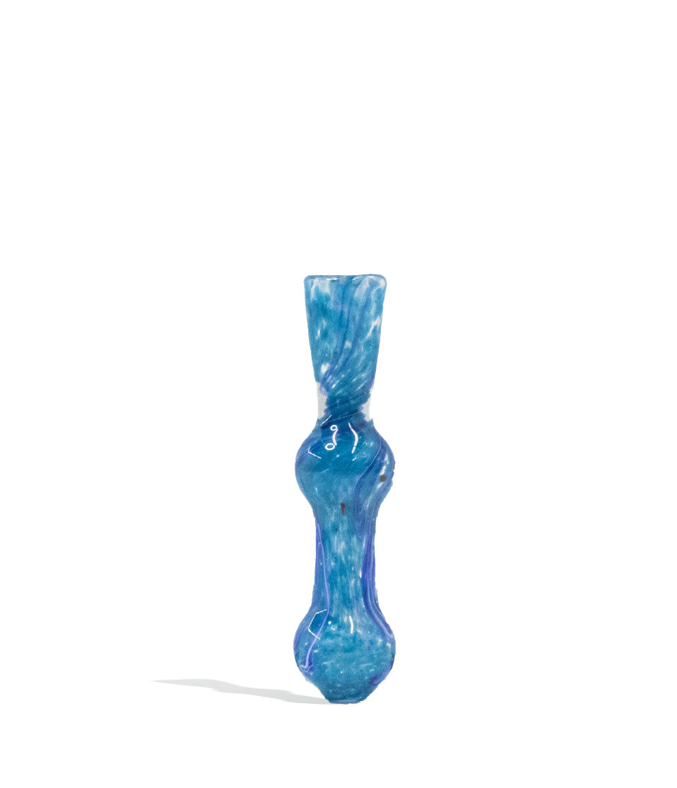 Blue Frit and Art Chillum on white background