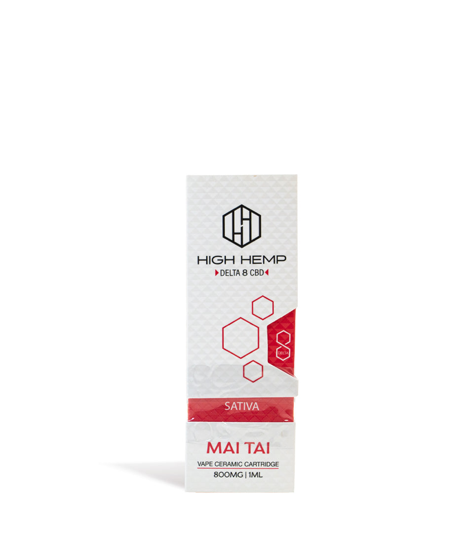 Mai Tai High Hemp 800mg D8 CBD Cartridge on white background