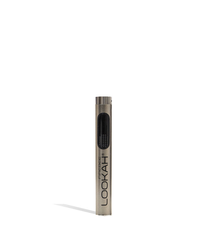 Grey Lookah Firebee Cartridge Vaporizer Front View on White Background