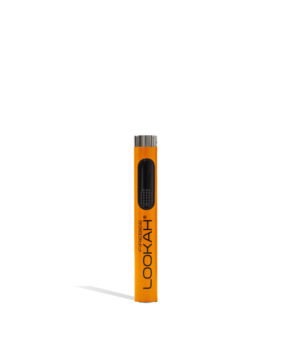 Orange Lookah Firebee Cartridge Vaporizer Front View on White Background