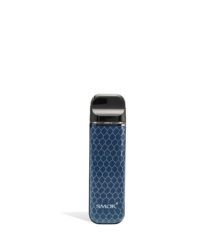 Blue Cobra front view SMOK NOVO 2 Ultra Portable Pod System Vaporizer on white studio background