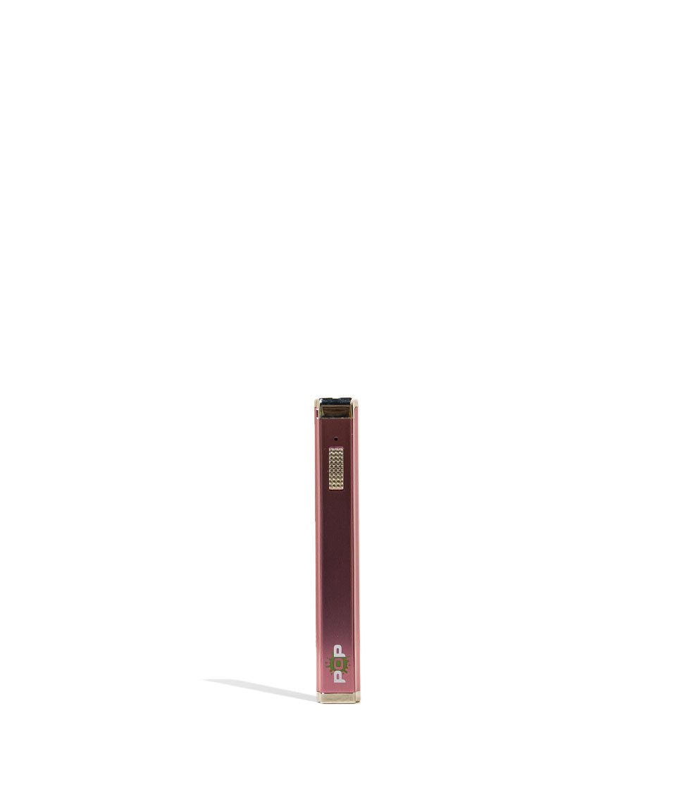 Pink POP Gear 500mah Cartridge Vaporizer 10pk Front View on White Background