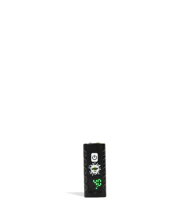 Black POP Hit Gear 500mah VV Cartridge Vaporizer 12pk Front View on White Background