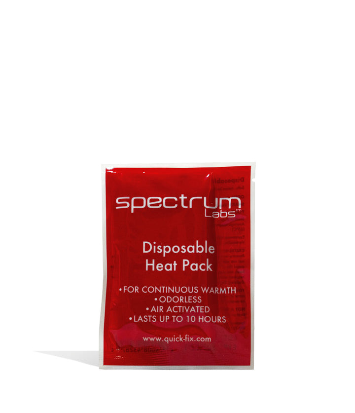 Spectrum Labs Quick Fix Plus Novelty Synthetic Urine 3oz disposable Heat Pack Front View on White Background