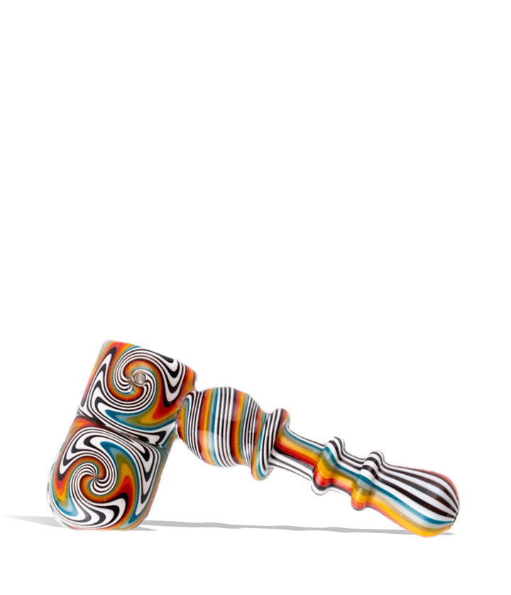 Hippie Stokes 5 inch Glass Bubbler Hand Pipe on white backgroundBreeze Stokes 5 inch Glass Bubbler Hand Pipe Packaging on white background