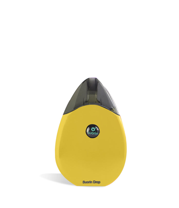 Yellow Suorin Drop Starter Kit on white studio background