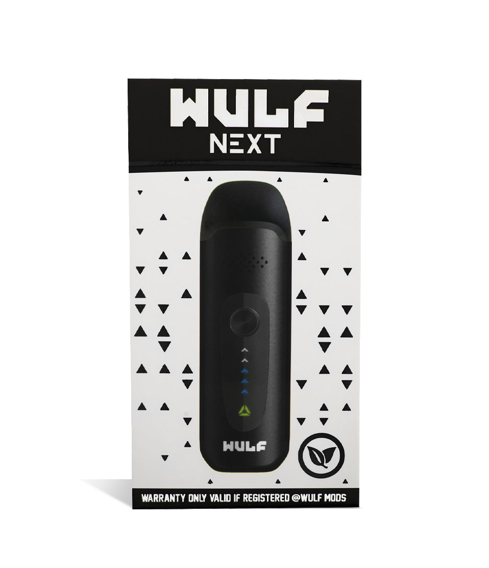 Black Box Wulf Mods Next Vaporizer on white studio background